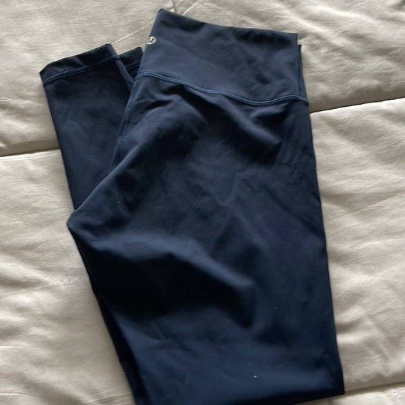 NWOT navy blue wunder under luxtreme Lululemon size 12 - Picture 8 of 8